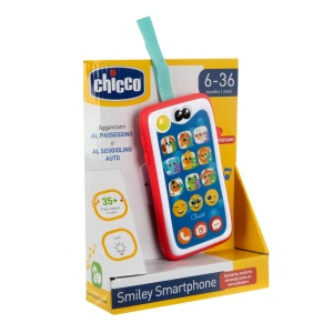 Smartphone interactiv Chicco Smiley, bilingv, cu touchscreen, pentru copii - Img 6