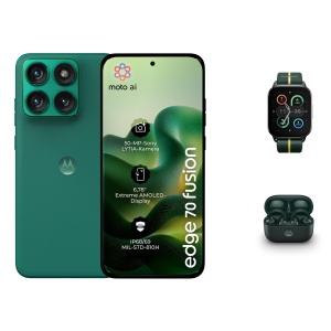 Smartphone Motorola Edge 70 Fusion, 50 MP, 256 GB, Verde