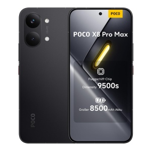 Smartphone Xiaomi Poco X8 Pro Max, 12GB RAM, 256GB, 8500mAh, Negru