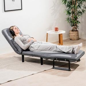 Sofa extensibila InnovaGoods, 4-in-1, gri, capacitate 150 kg - Img 7