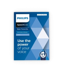 Software de transcriere Philips SpeechExec Basic Transcribe, 2 ani abonament