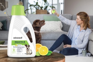 Solutie de Curatare pentru Covor BISSELL Natural Pet, 1.75L, cu Miros de Citrice - Img 2