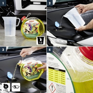 Solutie de curatare SONAX ScheibenReiniger Konzentrat Lemon Rocks, 3 Litri, pentru parbriz - Img 5