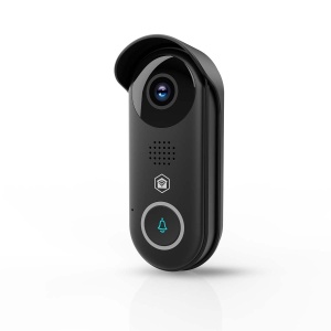 Sonerie Video Smart Nedis WIFICDP11BK, 1080p Full HD, Detectie Miscare, Negru