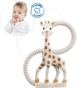 Sophie la Girafe Beissring Frische-Touch 100 Cauciuc Natural Pentru Gingii Sensibile - Img 3