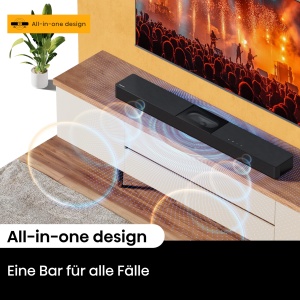 Soundbar Hisense HS2000, 2.1 Canale, 240W Putere, Subwoofer Integrat - Img 8