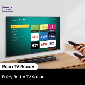Soundbar Hisense HS214, 80W, Subwoofer Integrat, Bluetooth, Negru - Img 8