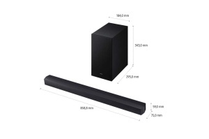 Soundbar Samsung HW-B460GF 2.1 Canale cu Subwoofer Wireless 6.5, Game Mode - Img 4