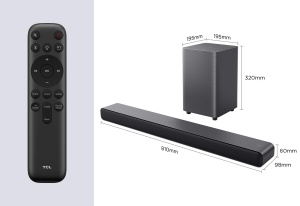 Soundbar TCL S55HE 2.1 cu Subwoofer Wireless, 220W, Dolby Atmos, Bluetooth 5.3 - Img 3