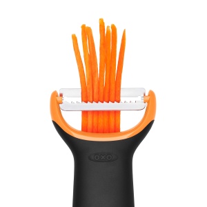 Spalator de legume OXO Good Grips cu Julienne, din otel inoxidabil, ergonomic - Img 8