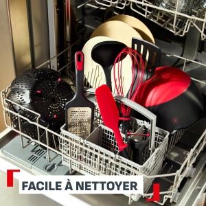 Spalator de legume Tefal Ingenio K19921, ergonomic, din nylon, spulberat - Img 5