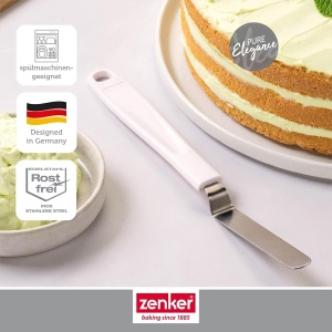 Spatula de decorare Zenker Pure Elegance 24 cm, inox, maner ergonomic - Img 3