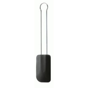 Spatula de Teig ROSLE, Silikon Rezistent, 26 cm, Negru - Img 4