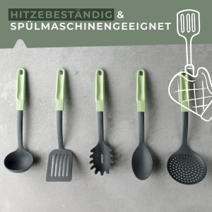 Spatula din lemn Fackelmann Ecolution, 33.5 cm, verdemaro, din materiale sustenabile - Img 6