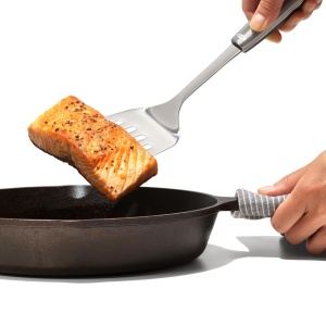Spatula OXO Steel din Otel Inoxidabil Maner Antialunecare Compatibila cu Masina de Spalat Vase - Img 5