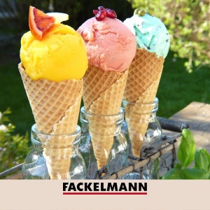 Spatula pentru inghetata Fackelmann, inoxnegru, cu functie de eliberare, 22 cm - Img 2