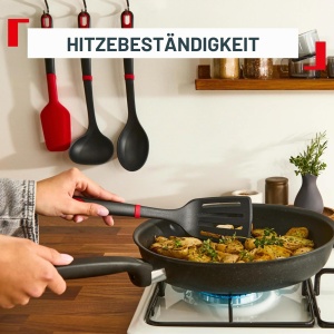 Spatula Tefal Ingenio, din nylon, rezistenta la caldura, usor de curatat - Img 5