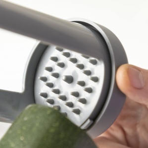 Spiralizator de legume InnovaGoods 3-in-1, manual, alb, multifunctional - Img 5
