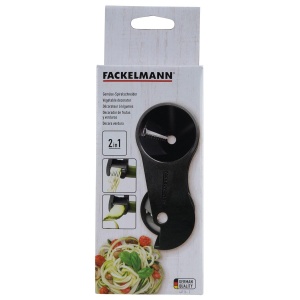 Spiralizator Fackelmann 44116, din plastic si otel inoxidabil, negru - Img 5