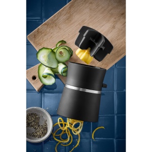 Spiralizator manual WMF Gourmet, 14 cm, cu 2 insertii, din inox si plastic - Img 2