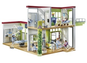Spital de Jucarie PLAYMOBIL My Life 71615 cu 4 Figurine si Accesorii - Img 3