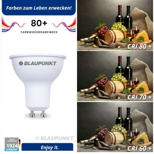 Spot LED Blaupunkt GU10 5W 500 Lumen 4000K Neutral, 10 bucati - Img 6