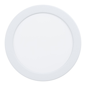 Spot LED incastrabil Eglo Fueva 5, 16,6 cm, alb, IP44, lumina calda