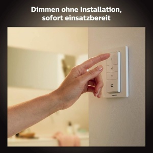 Spot LED Philips Hue White Ambiance Buckram, 250lm, negru, dimabil - Img 6