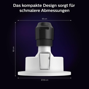 Spoturi LED Philips Hue Xamento White Color Ambiance Set 3 buc Control Inteligent Lumina Reglabila Aluminiu - Img 5