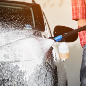 Spray pentru spuma Nilfisk Super - Accesoriu pentru aparat de curatat cu presiune - Economisire detergenti - Img 4