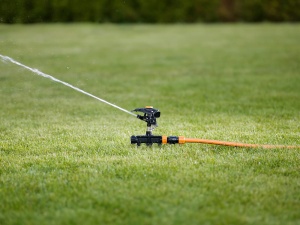 Sprinkler Impuls Fiskars XL, 26 m, Metal, NegruPortocaliu - Img 4