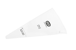 Spritzbeutel Dr. Oetker 40 cm, Bumbac, Alb, Rezistent la Apa