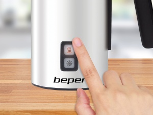 Spumator de lapte Beper BB.210, capacitate 450 ml, din otel inoxidabil - Img 7