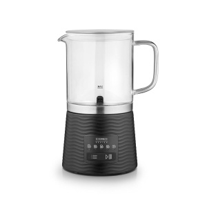 Spumator de lapte CASO CappuLatte, 400 ml, sticla, 5 functii