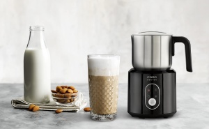 Spumator de lapte CASO Crema Choco Black, 350 ml, inox, cu control temperatura - Img 8