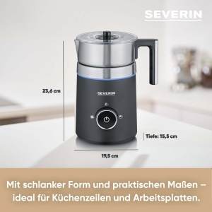 Spumator de lapte electric Severin SPUMA 500, 500 ml, 500 W, inox - Img 11