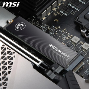 SSD Intern MSI SPATIUM M560 2 TB, PCIe 5.0, 10300 MBs citire - Img 7