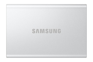 SSD Portabil Samsung T7 Resurrected 2 TB, USB 3.2, Culoare Metalica