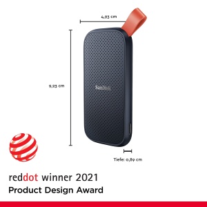 SSD Portabil SanDisk 1 TB, 800 MBs, Negru - Img 2