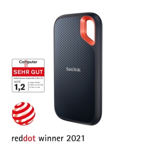 SSD Portabil SanDisk Extreme 2 TB, 1050 MBs citire, 1000 MBs scriere, negru - Img 2