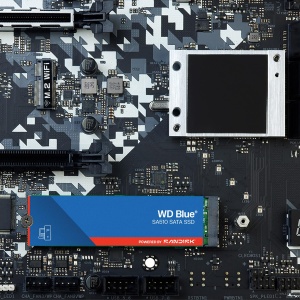SSD SATA WD Blue SA510 2 TB M.2 2280, viteza citire 560 MBs, viteza scriere 520 MBs - Img 2