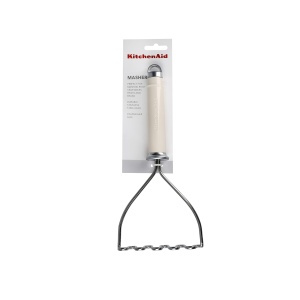 Stampator de Cartofi KitchenAid din Otel Inoxidabil Culoare Almond Creme - Img 2