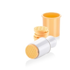 Stampilator pentru Biscuiti Tescoma cu 6 Motive Interchangeabile, Plastic si Silicon