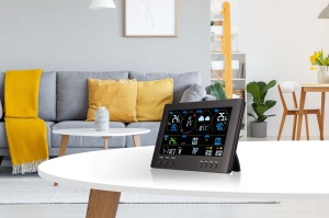 Statia Meteo Bresser 7002586 cu Sensor 7-in-1, Wi-Fi, Negru - Img 7