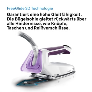 Statie de calcat Braun CareStyle 5 IS5247VI 2400W Abur vertical Rezervor 2L Violet - Img 8