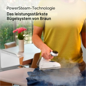 Statie de calcat Braun CareStyle 7 IS7262GY, 2700 W, 2 l, Violet - Img 3