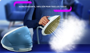 Statie de calcat Calor Express Protect SV9202C0, 7,5 bar, 130 gmin, sistem anti-ars - Img 2