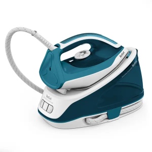 Statie de calcat Tefal Express Essential SV6115E0, 2200 W, 5.2 Bari (Alb/Albastru)