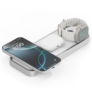 Statie de incarcare 3-in-1 NOCO XGrid XDP3 pentru iPhone, Apple Watch si AirPods, 45W