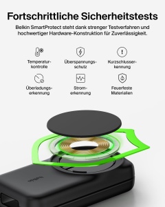 Statie de incarcare Belkin UltraCharge 3-in-1, 25W, neagra - Img 8